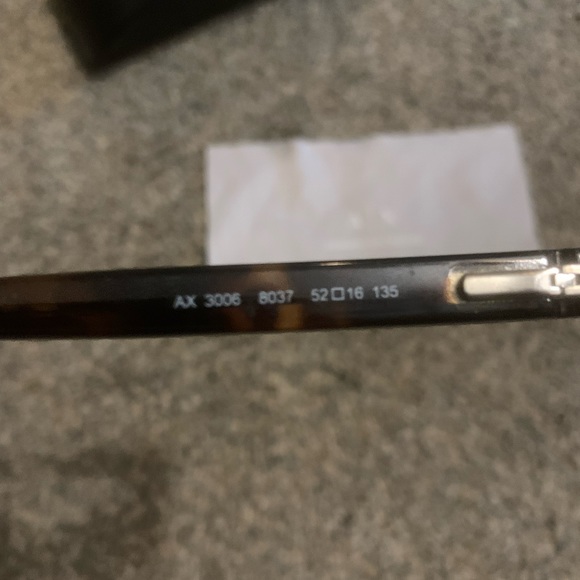 Armani exchange glasses - Picture 3 of 3